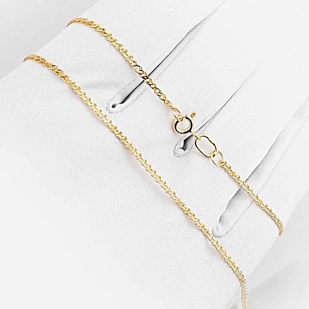 Цепь нонна из красного золота 585 пробы 1