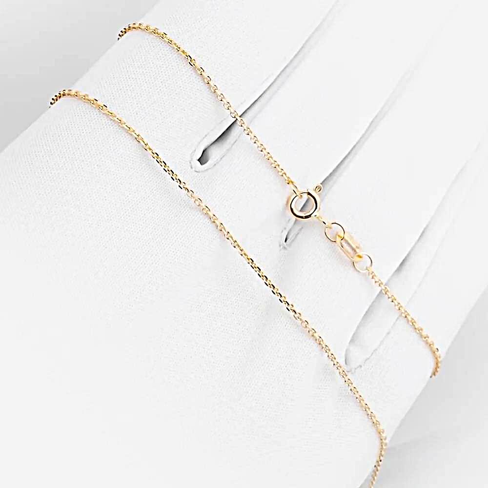 Цепь якорь из красного золота 585 пробы 1