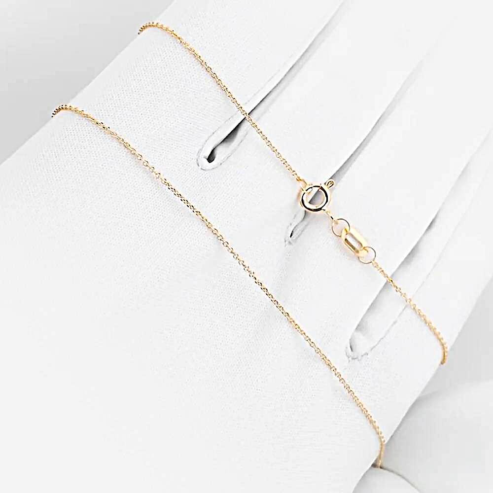 Цепь якорь из красного золота 585 пробы