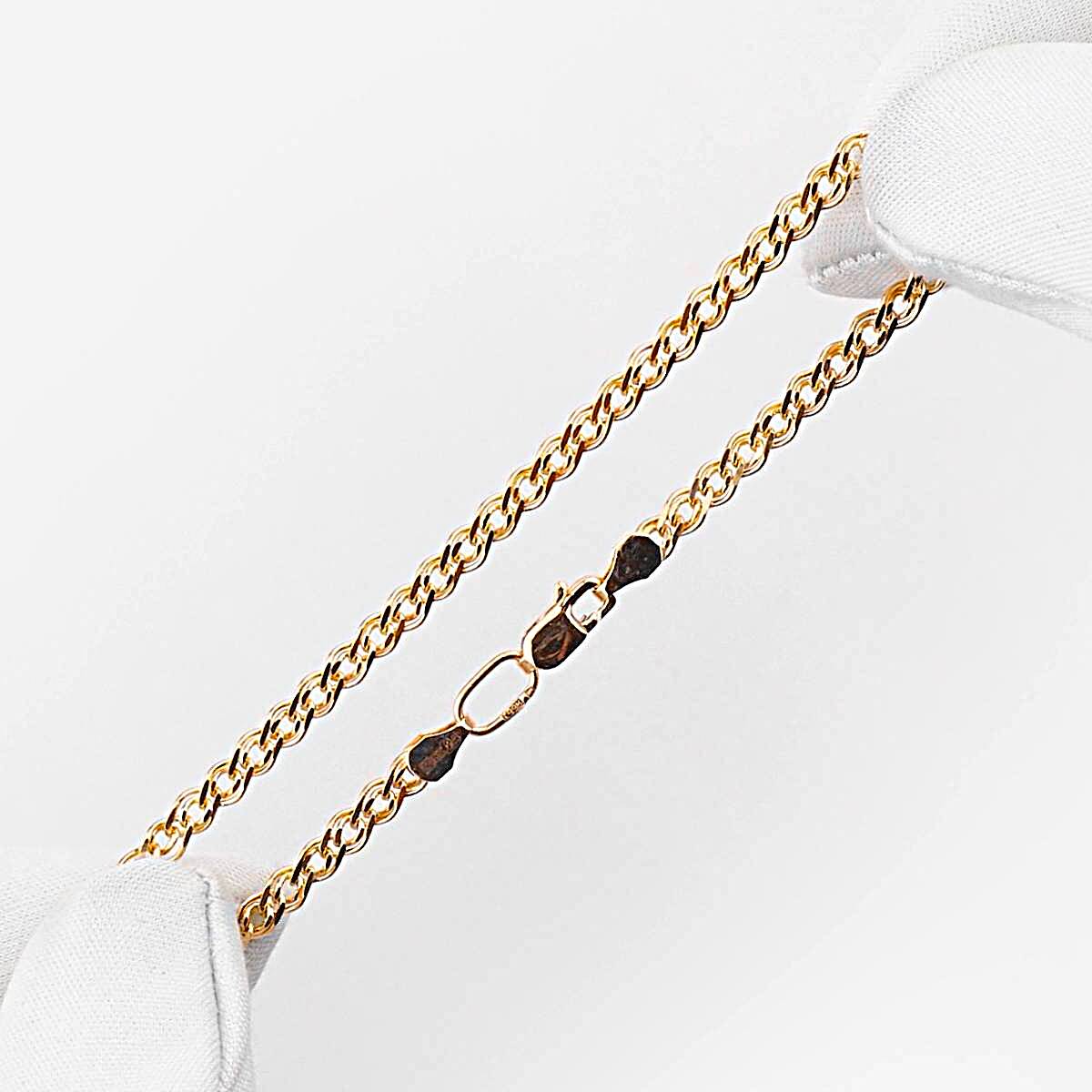 Браслет нонна из красного золота 585 пробы 1