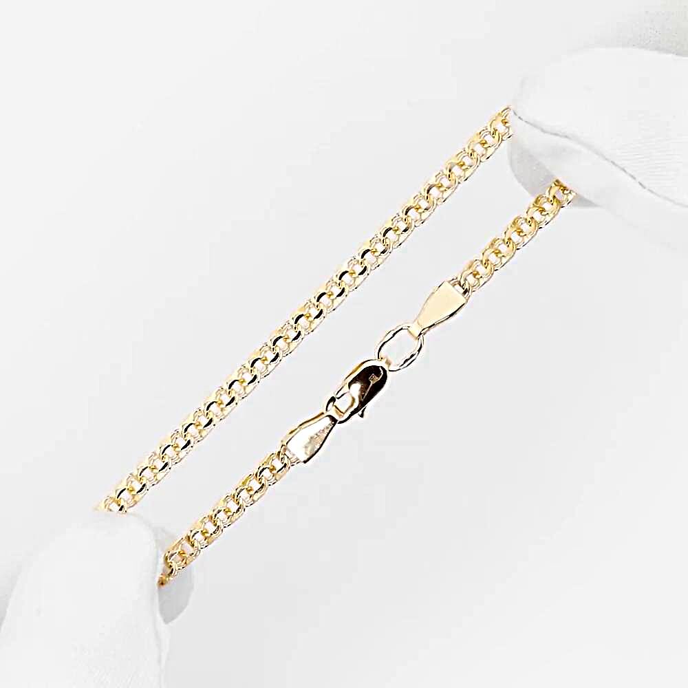 Браслет бисмарк из красного золота 585 пробы 1