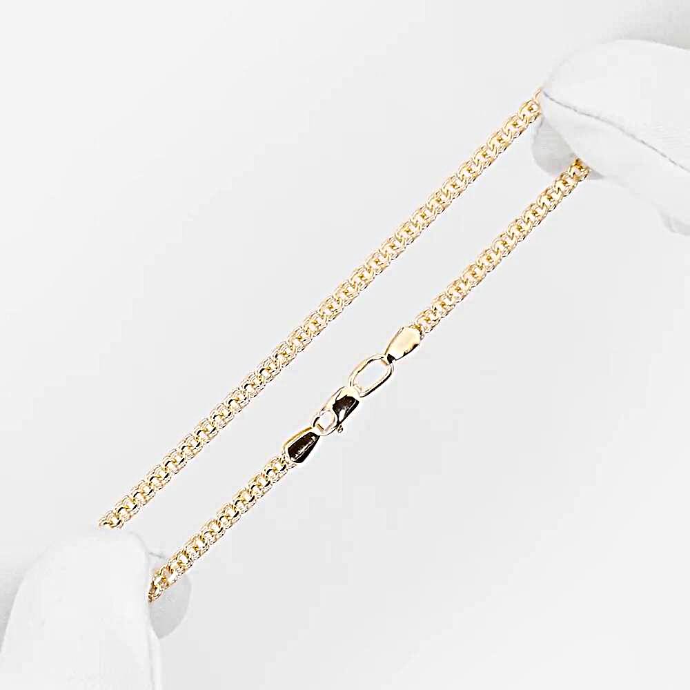 Браслет бисмарк из красного золота 585 пробы