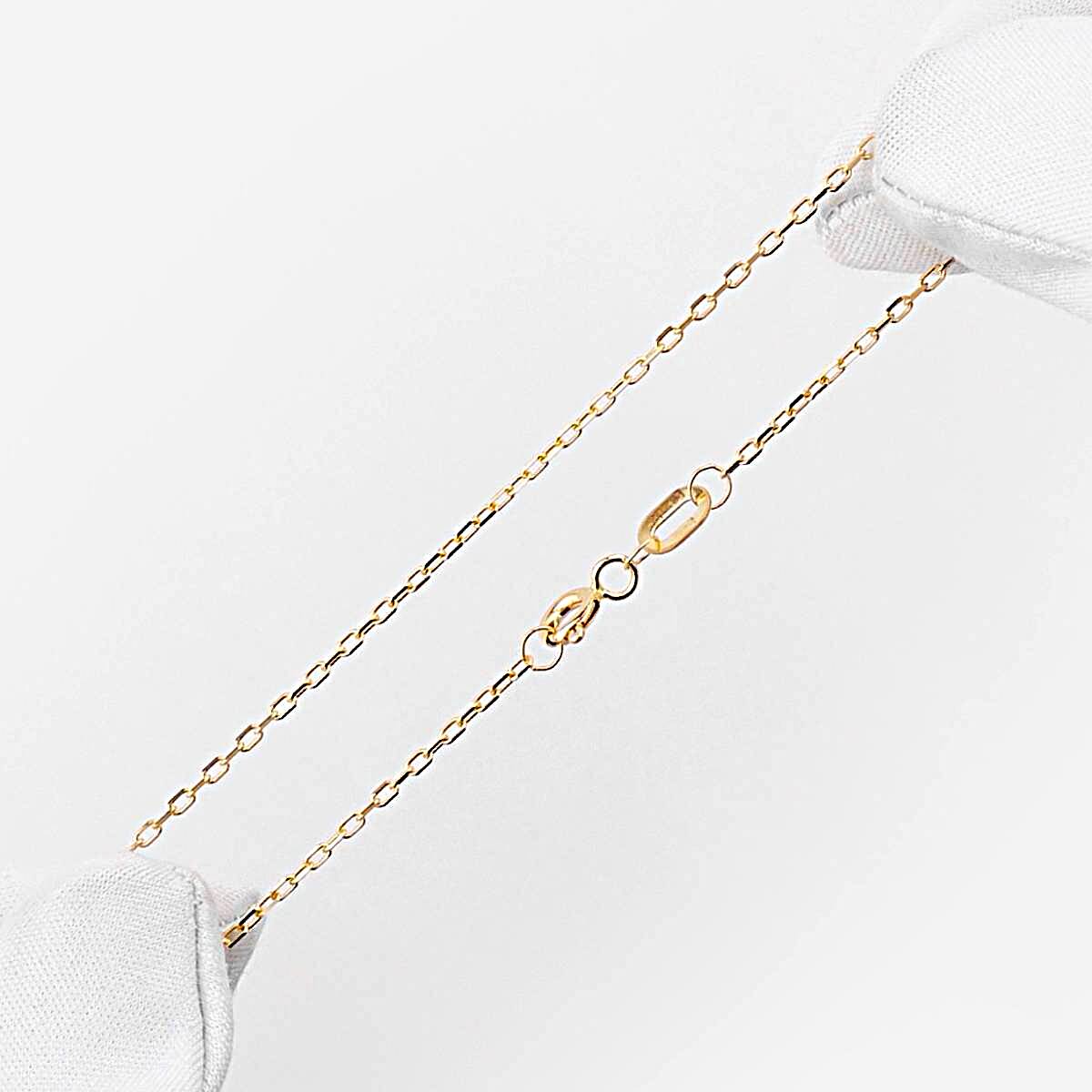 Браслет якорь из красного золота 585 пробы 1