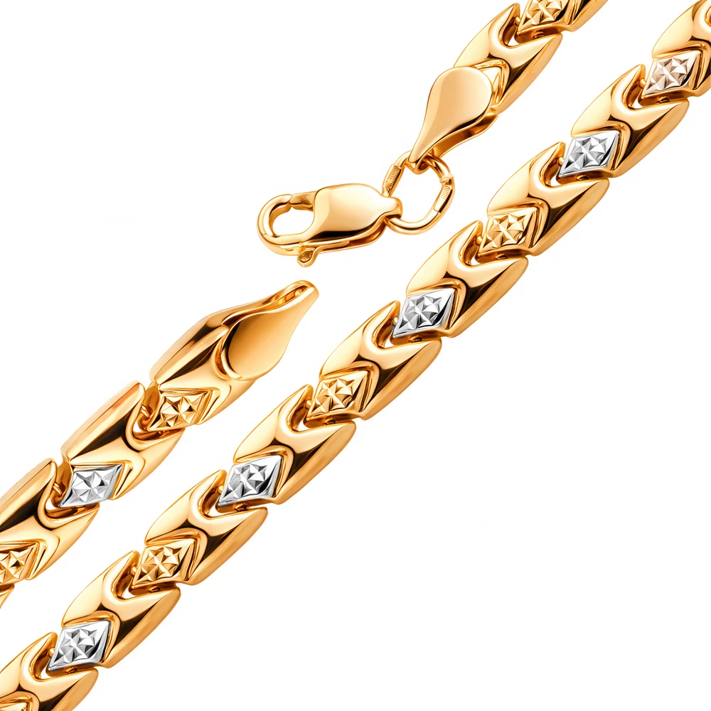 Браслет ролекс из красного золота 585 пробы