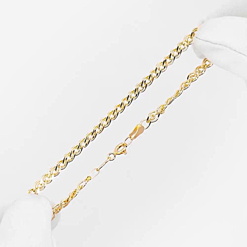 Браслет нонна из красного золота 585 пробы