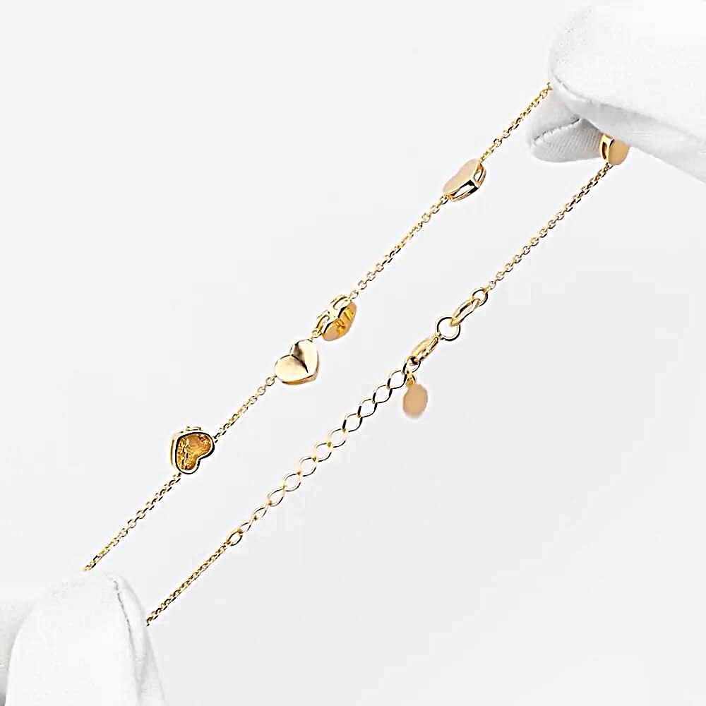 Браслет из красного золота 585 пробы