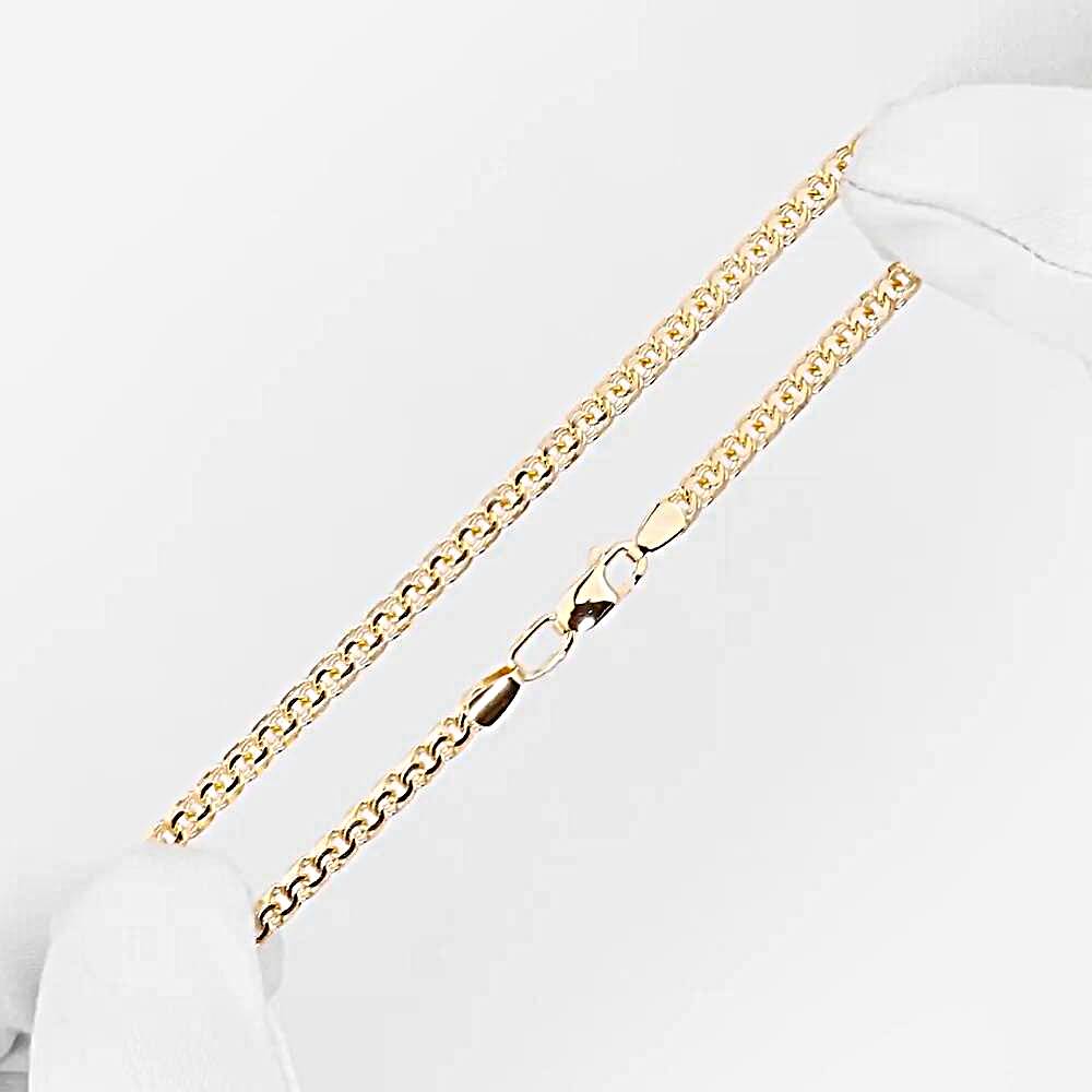 Браслет бисмарк из красного золота 585 пробы 1