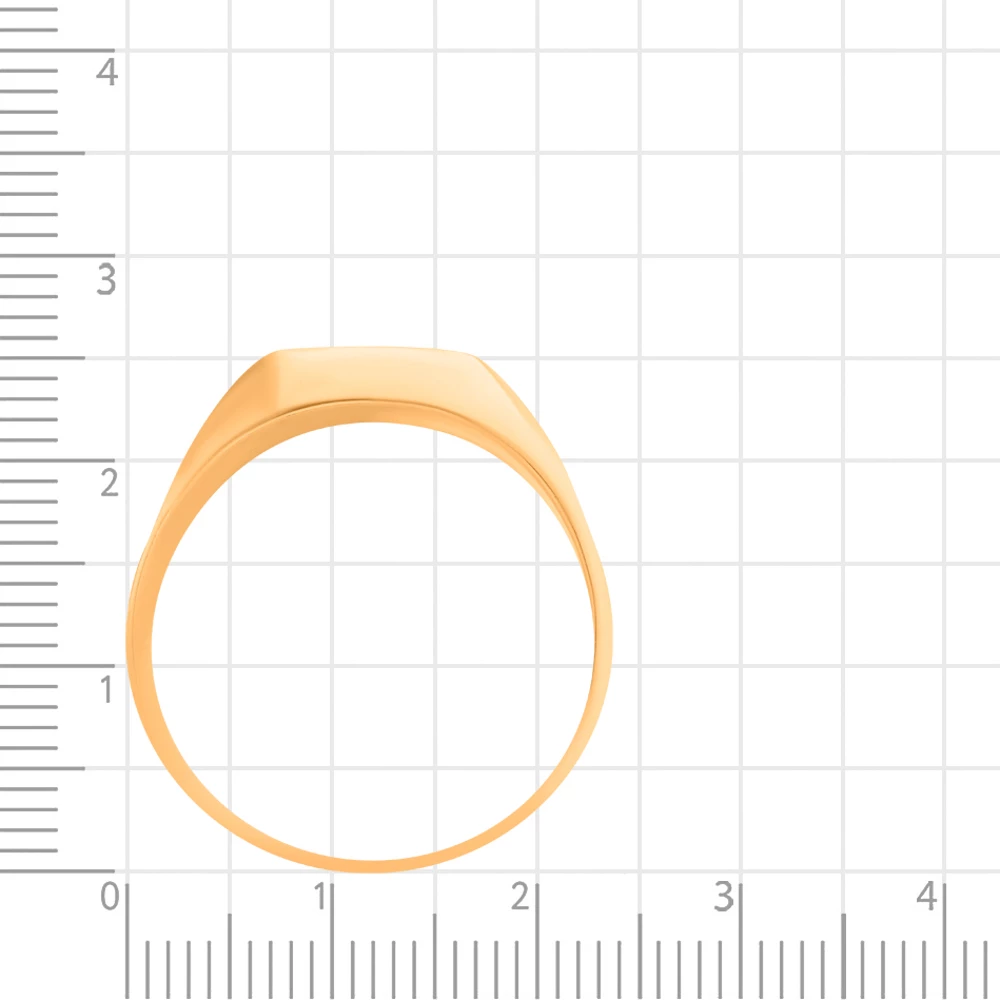 Кольцо из красного золота 375 пробы 3