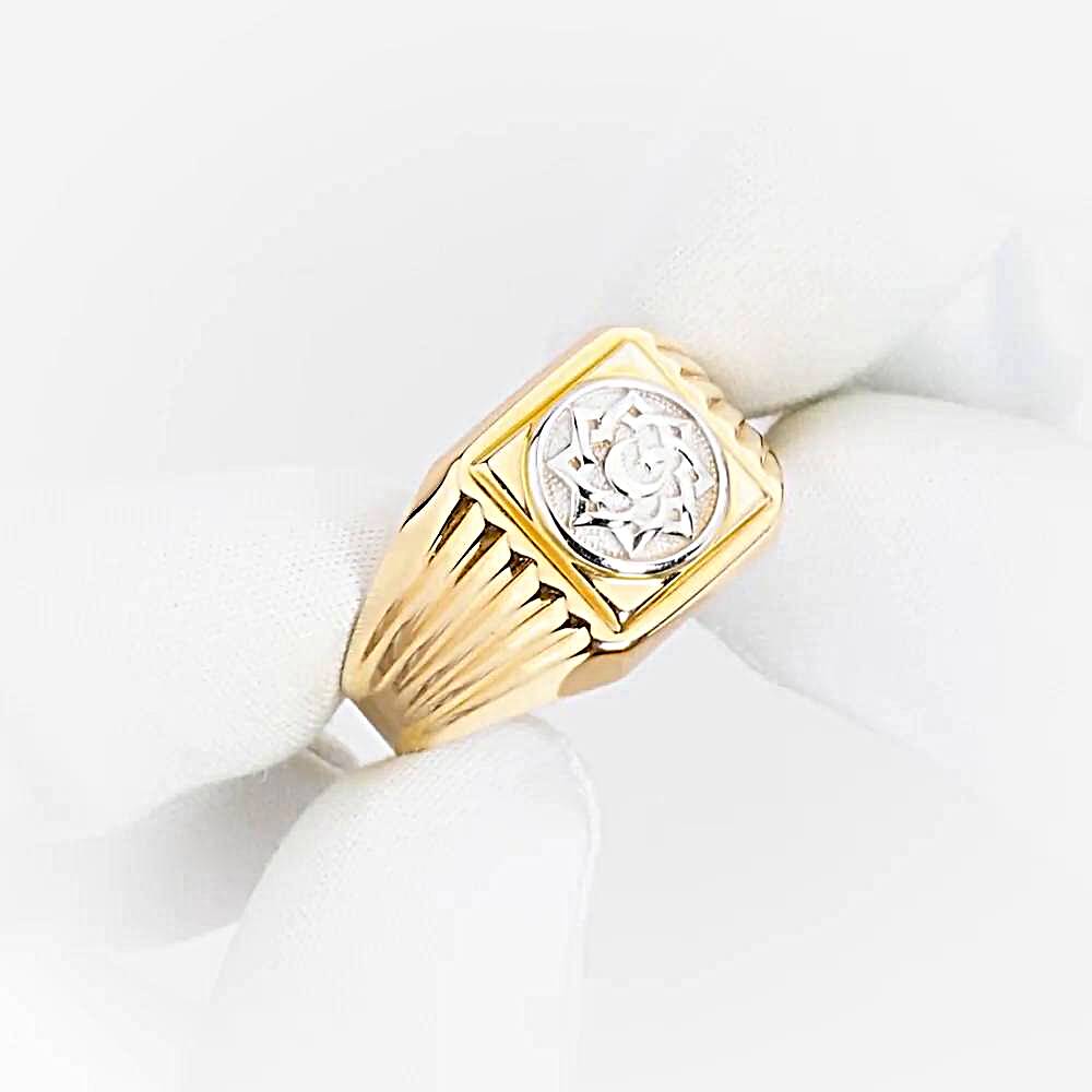 Кольцо из красного золота 585 пробы 1