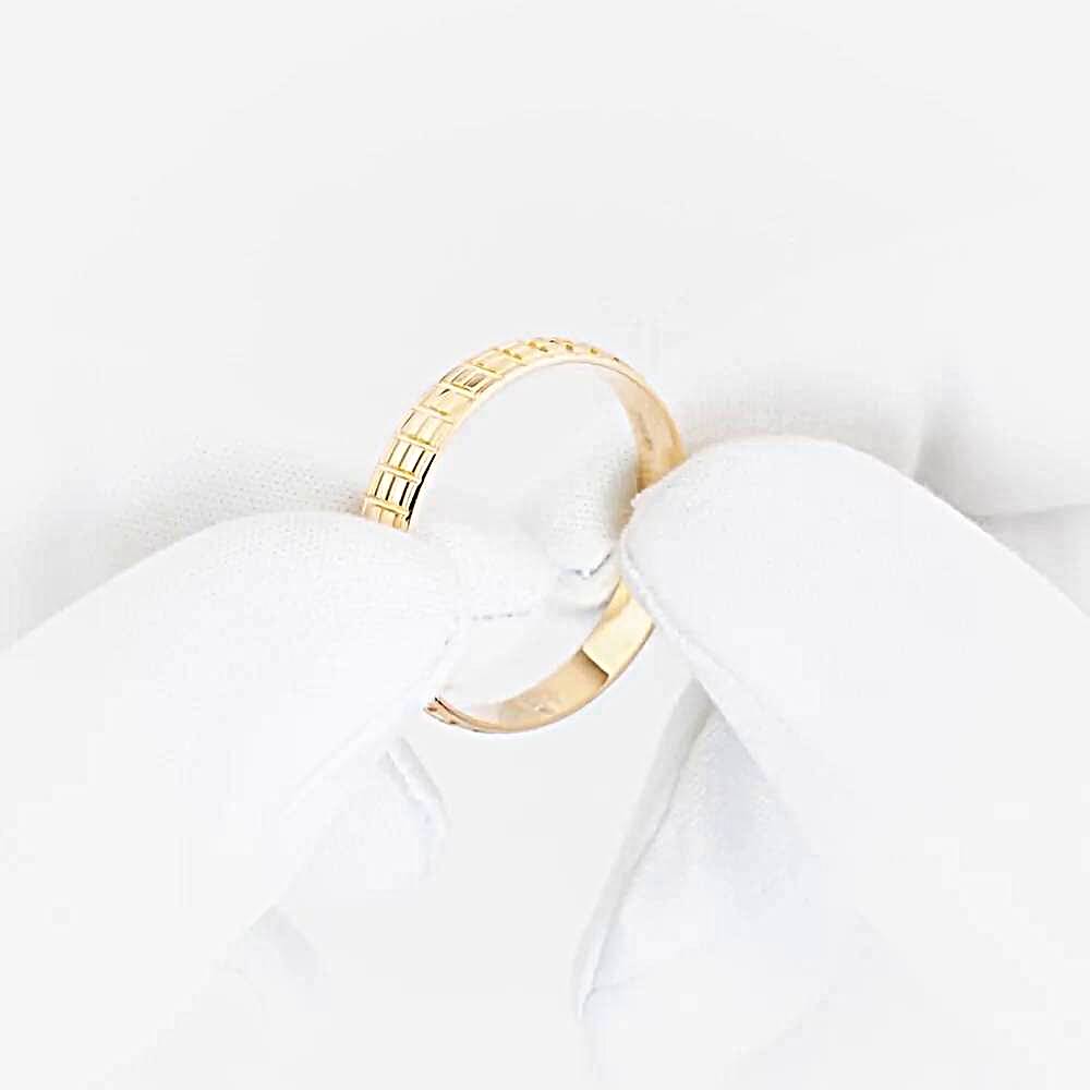 Кольцо обручальное из красного золота 585 пробы 1