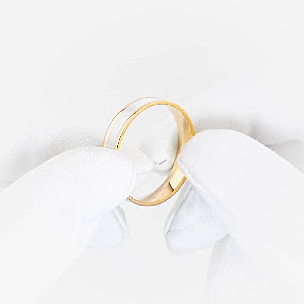 Кольцо обручальное из красного золота 585 пробы 1