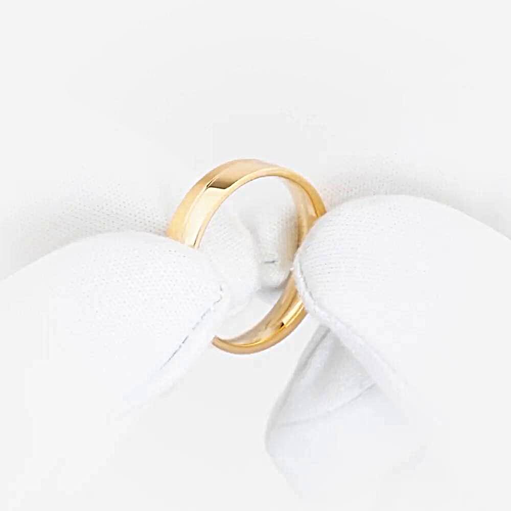 Кольцо обручальное из красного золота 585 пробы 1