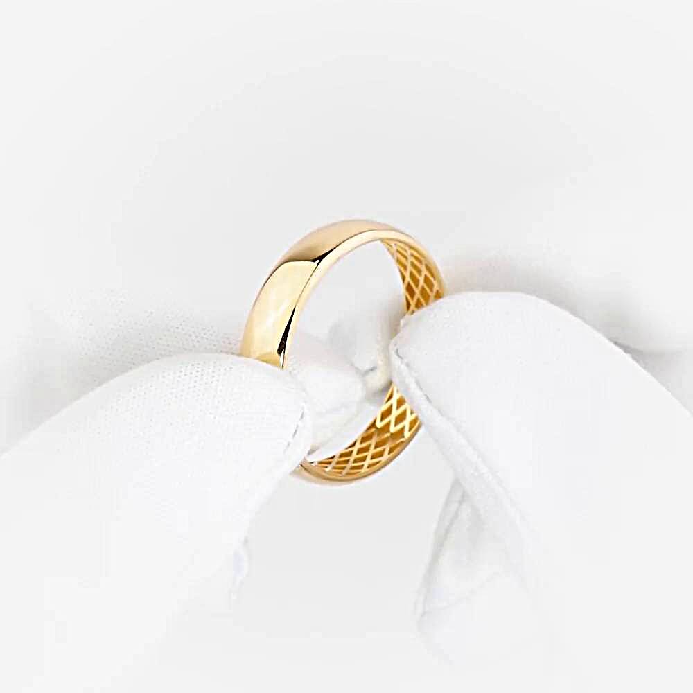 Кольцо обручальное из красного золота 585 пробы 1