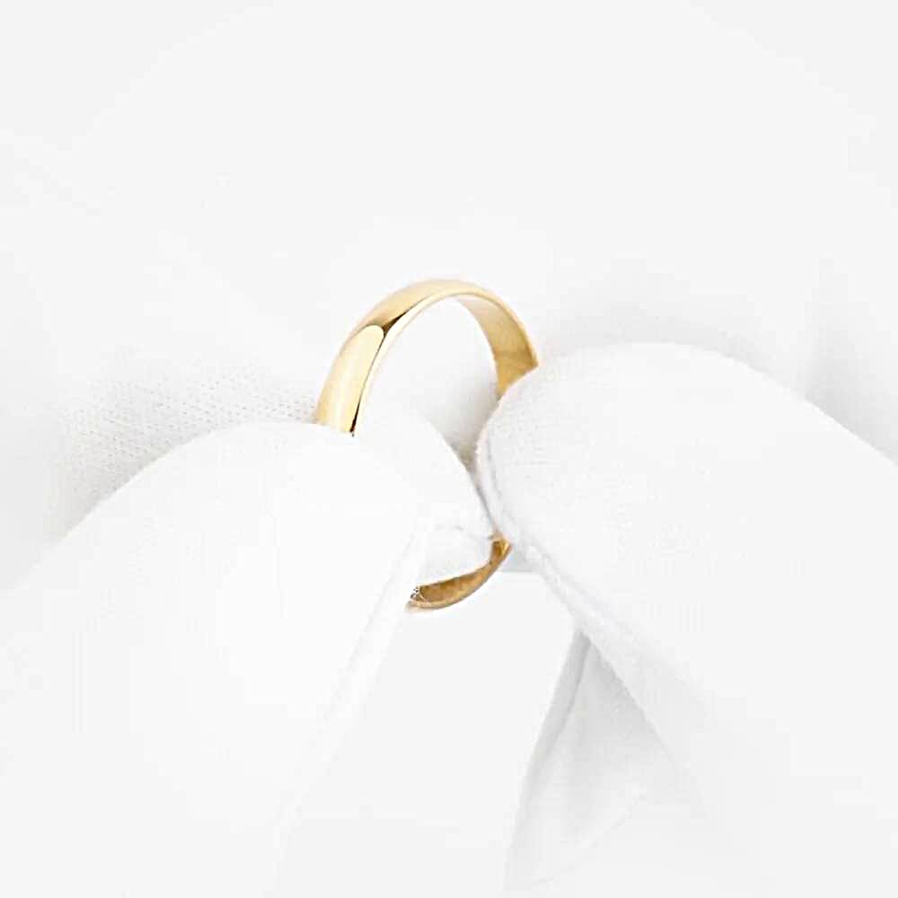 Кольцо обручальное из красного золота 375 пробы 1