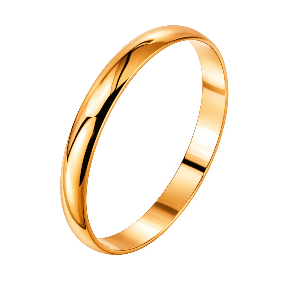 Кольцо обручальное из красного золота 375 пробы Кольцо обручальное из красного золота 375 пробы