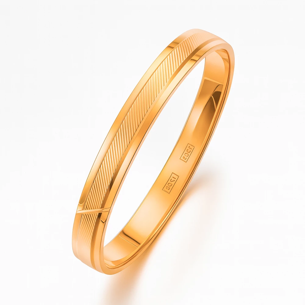 Кольцо обручальное из красного золота 375 пробы