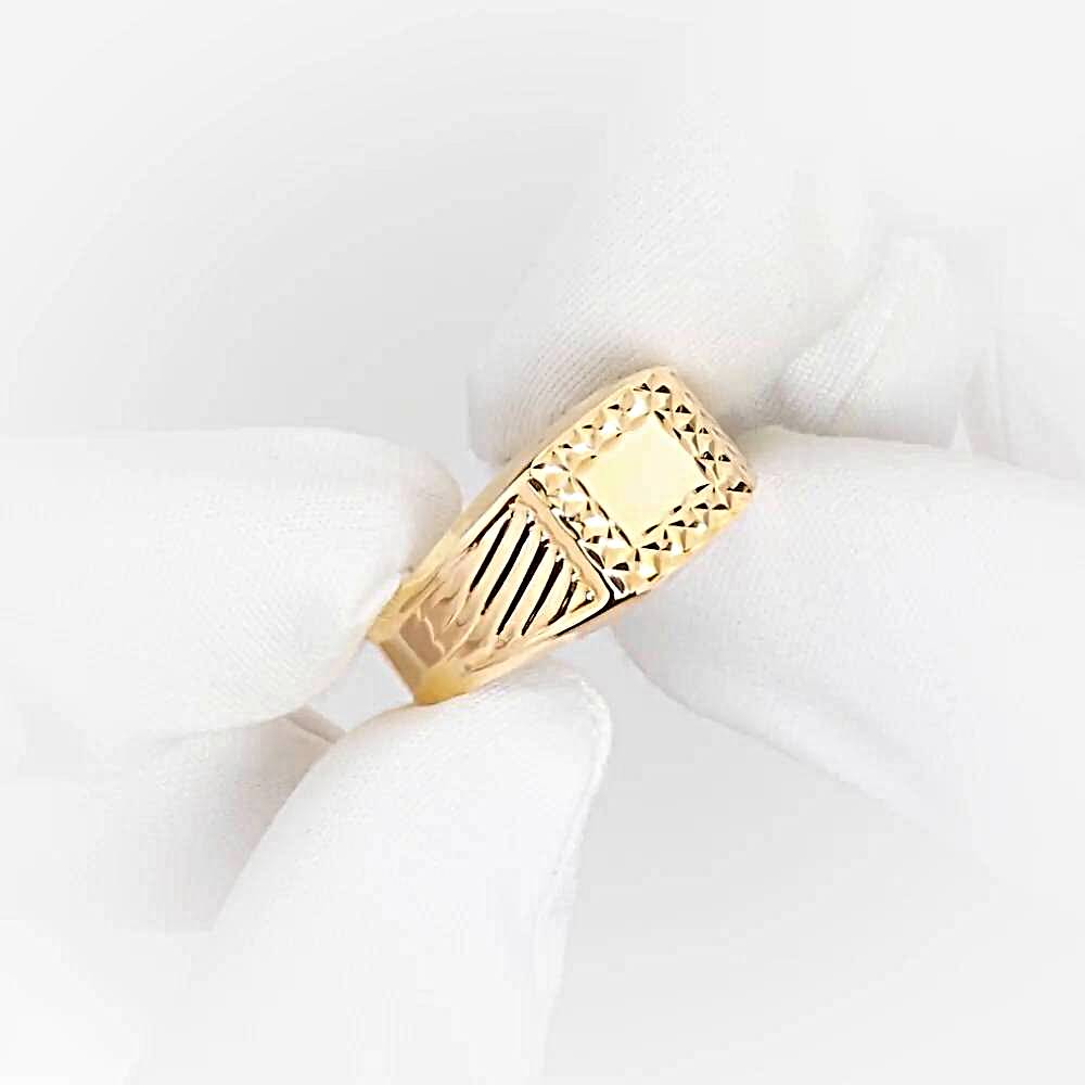 Кольцо из красного золота 585 пробы 1