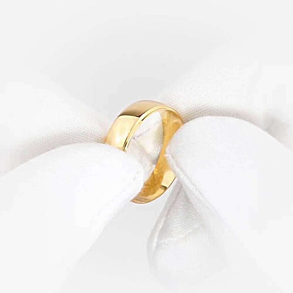 Кольцо обручальное из красного золота 375 пробы 1