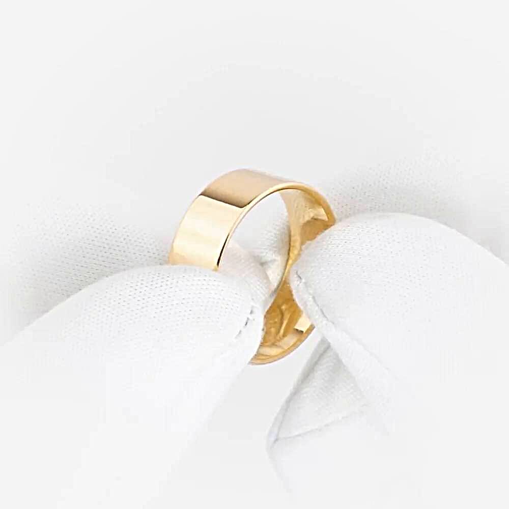 Кольцо обручальное из красного золота 585 пробы 1