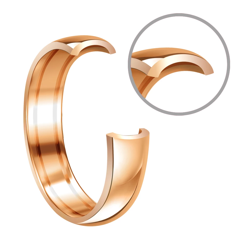 Кольцо из красного золота 585 пробы