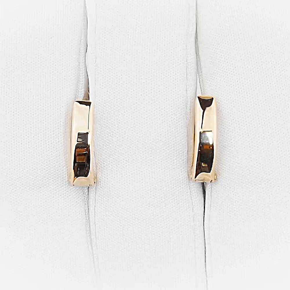 Серьги детские из красного золота 585 пробы 1