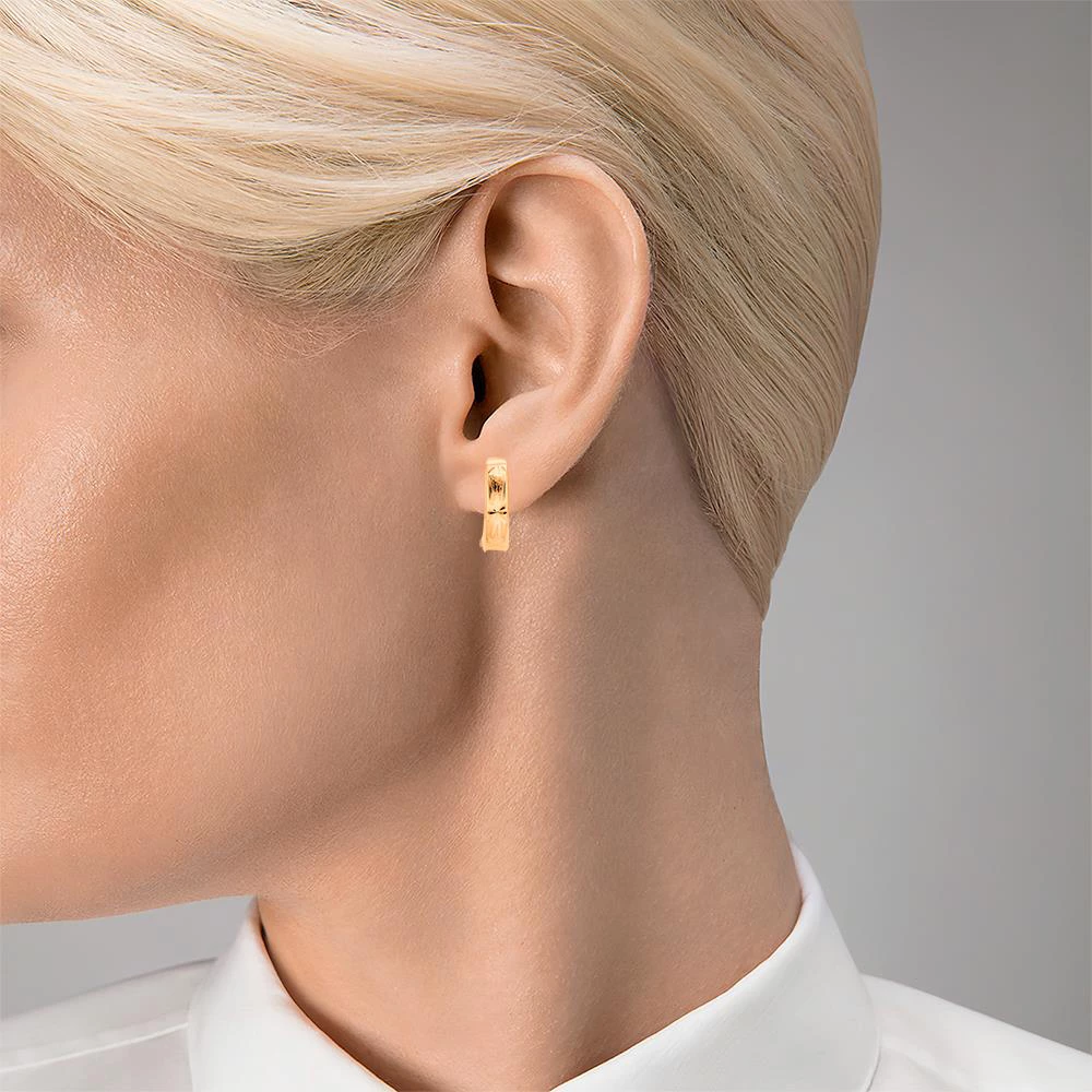 Серьги детские из красного золота 375 пробы