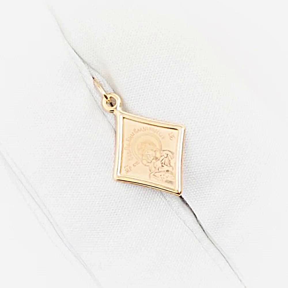 Икона Владимирская из красного золота 585 пробы 1