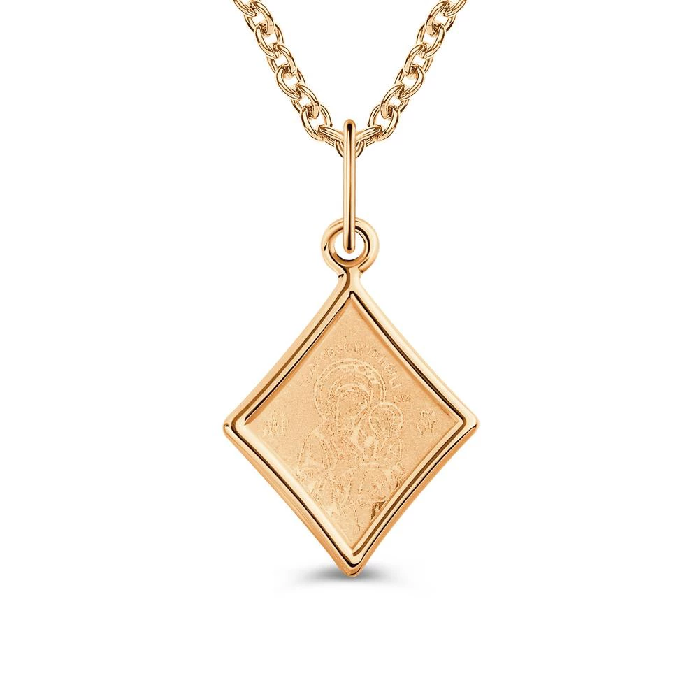 Икона Скоропослушница из красного золота 375 пробы Икона Скоропослушница из красного золота 375 пробы