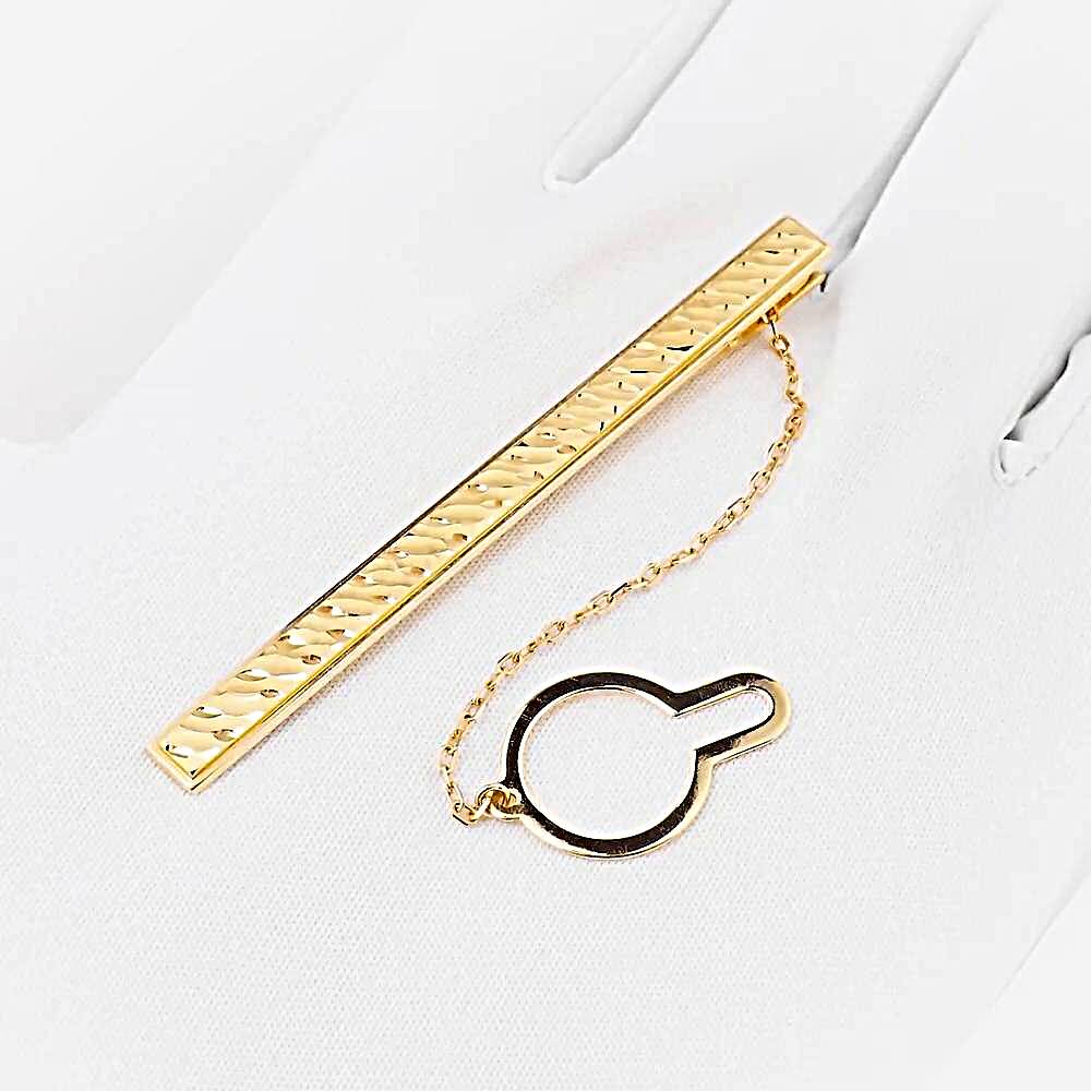 Заколка для галстука из красного золота 585 пробы 1