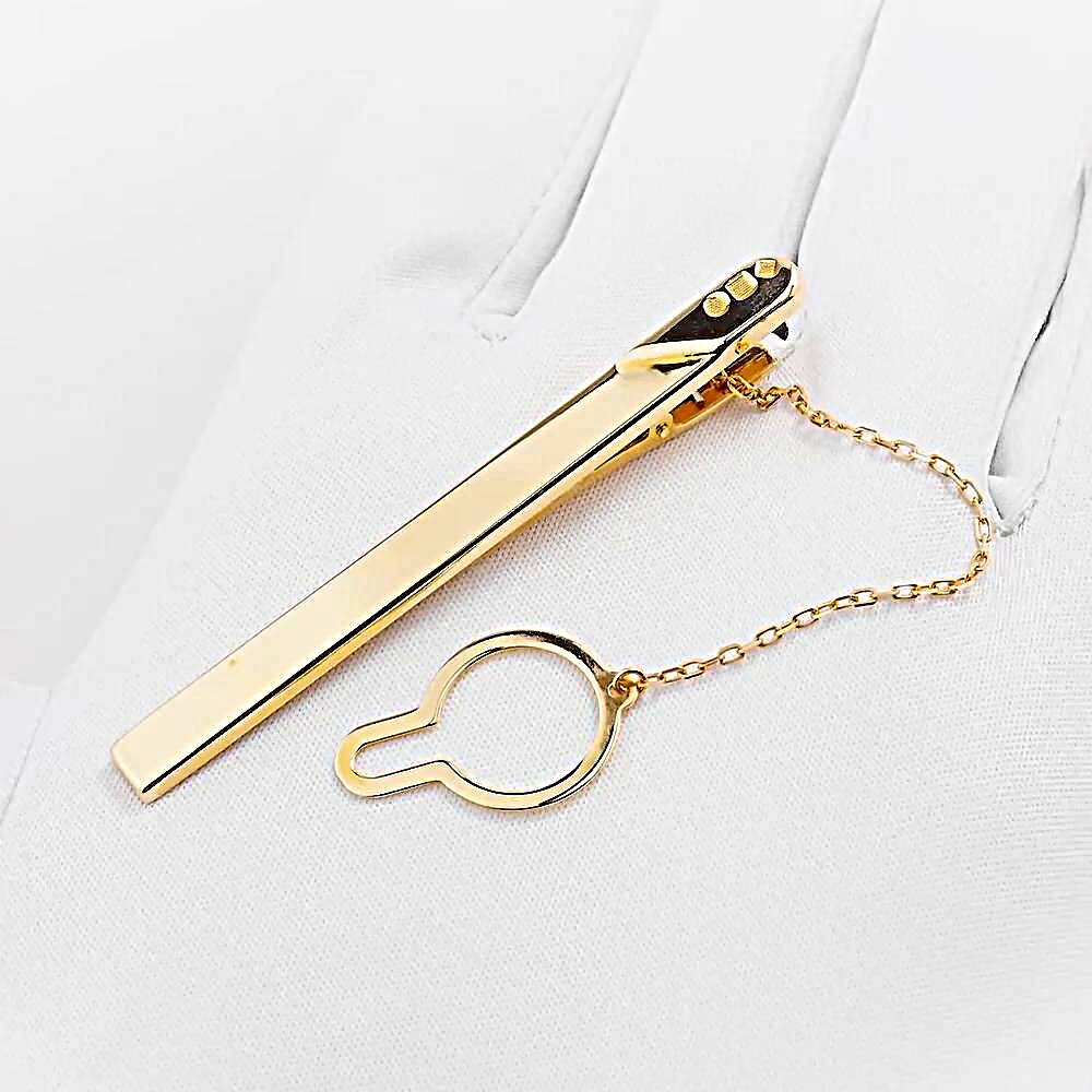 Заколка для галстука из красного золота 585 пробы 1