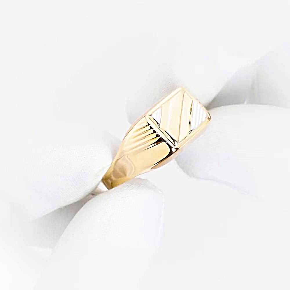 Кольцо из красного золота 585 пробы 1