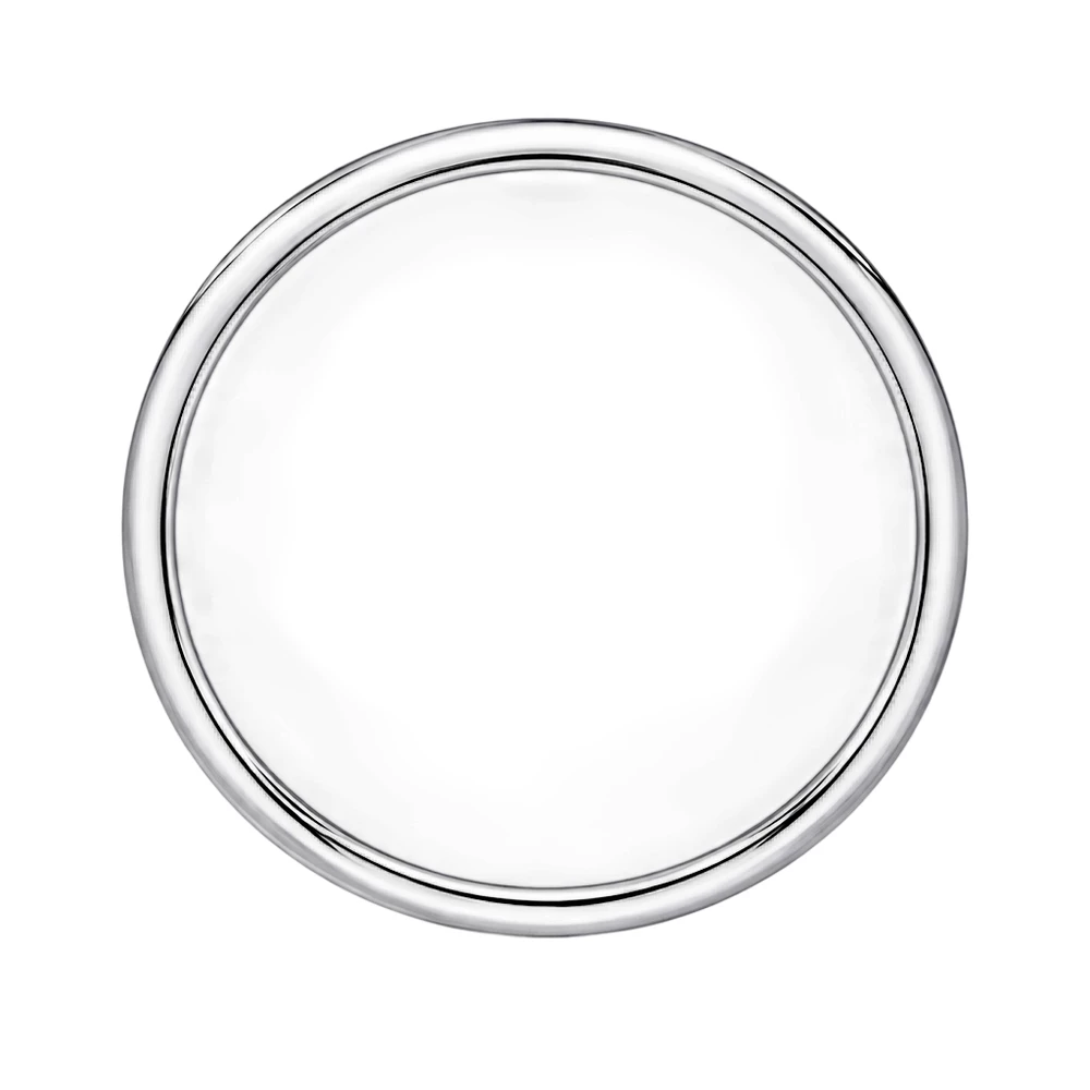 Кольцо с фианитом из серебра 925 пробы