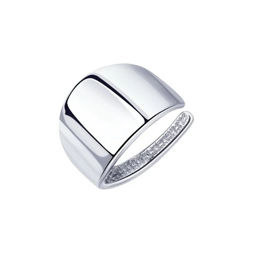 Серьга из серебра 925 пробы 1