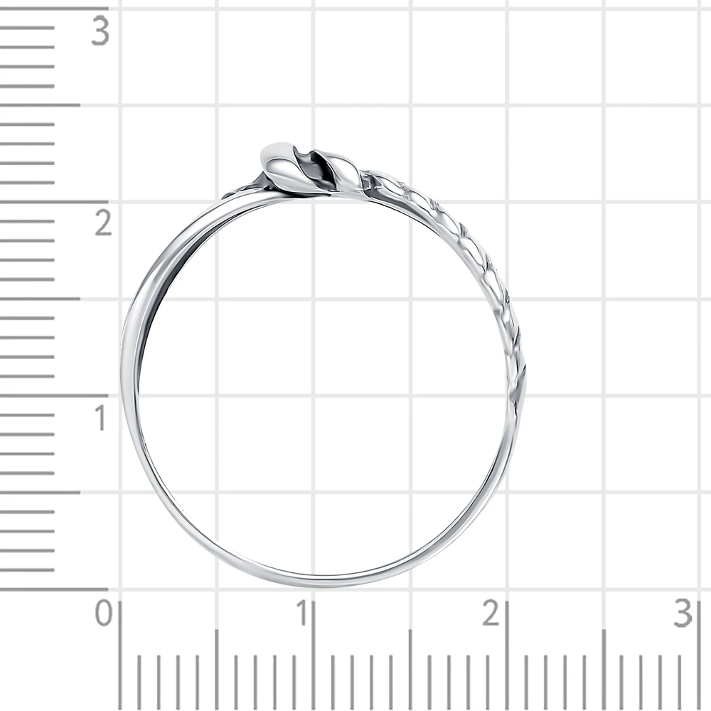 Кольцо из серебра 925 пробы 3