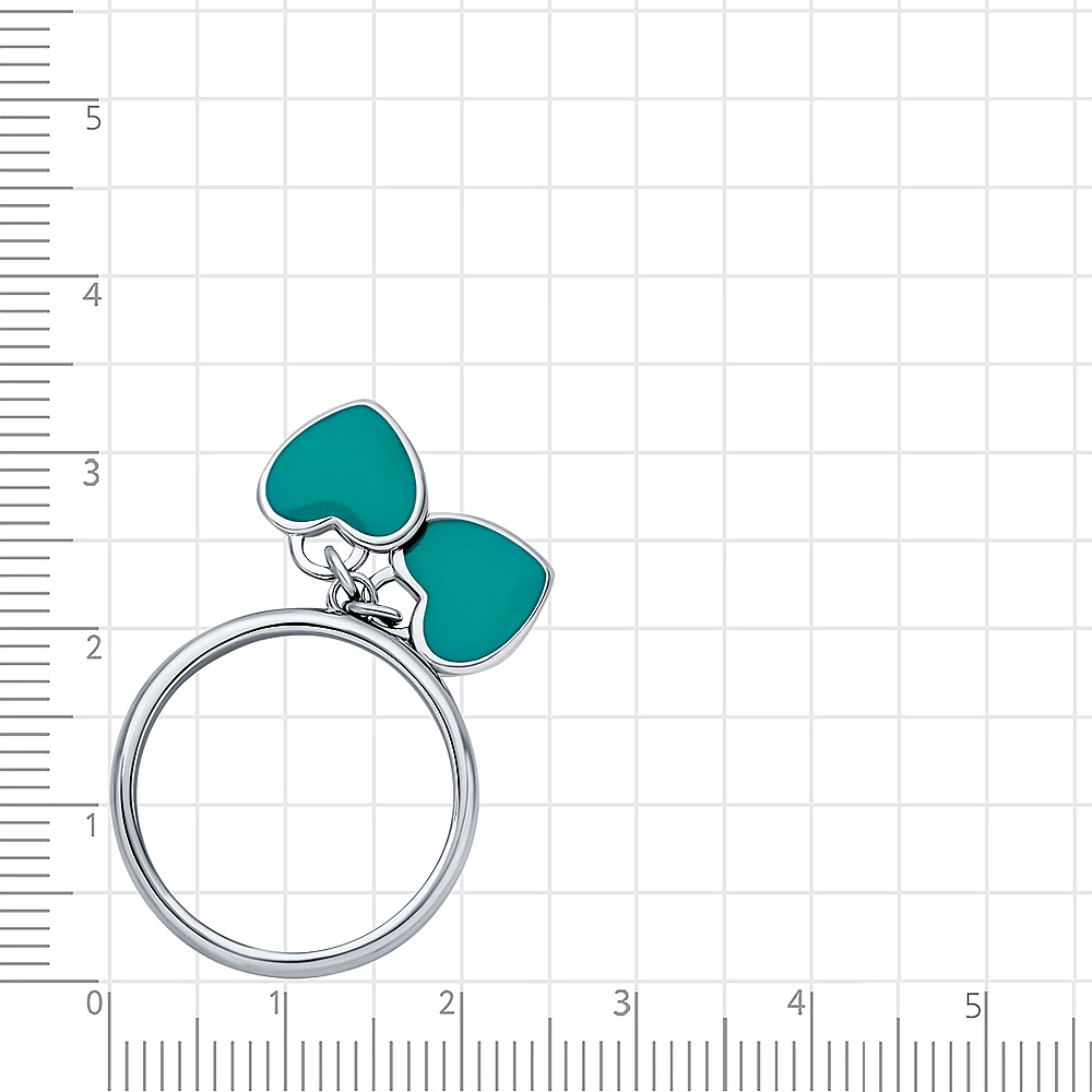 Кольцо из серебра 925 пробы 3