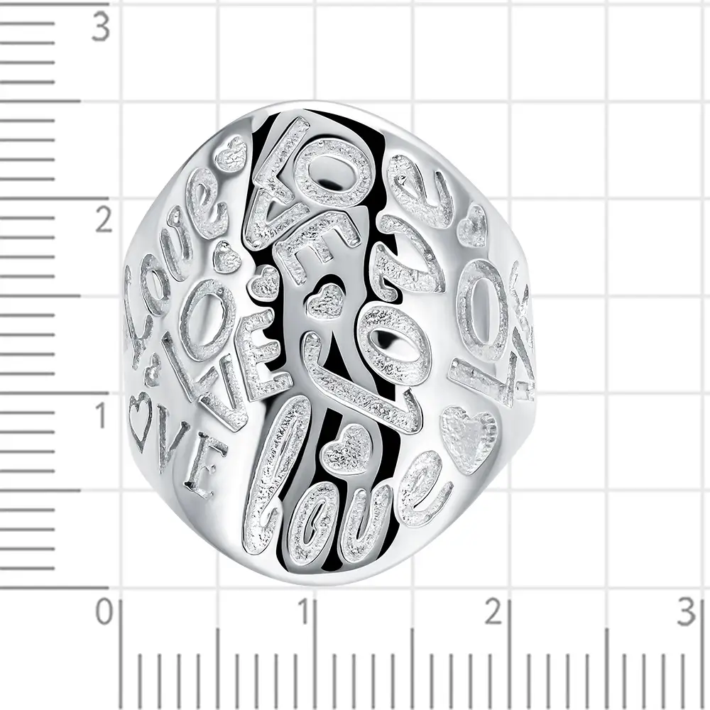 Кольцо из серебра 925 пробы 2