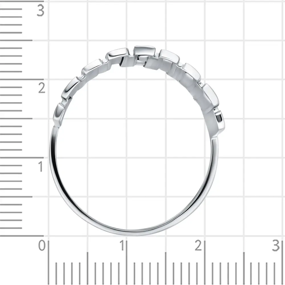 Кольцо из серебра 925 пробы 4