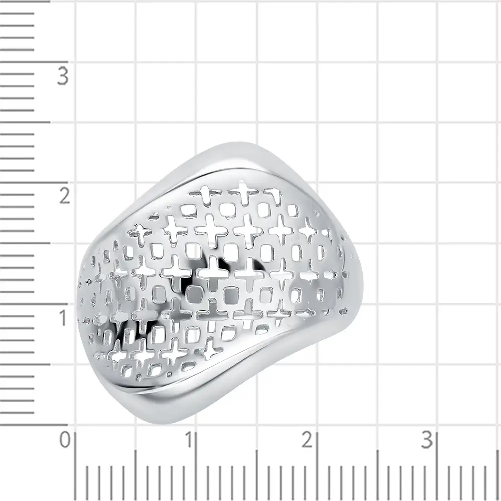 Кольцо из серебра 925 пробы 3
