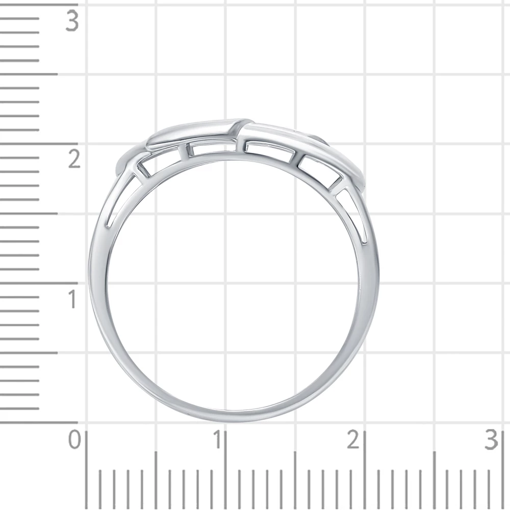 Кольцо из серебра 925 пробы 3
