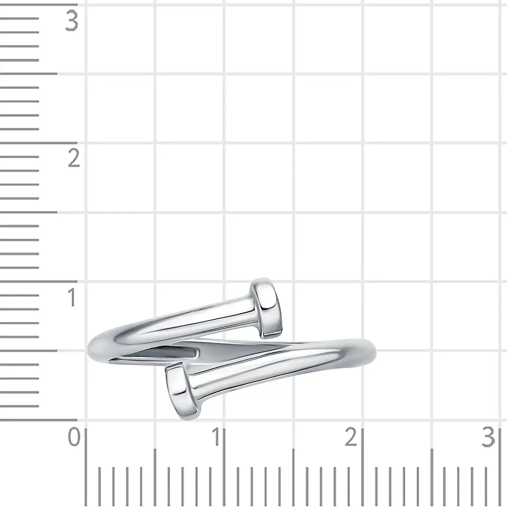 Кольцо из серебра 925 пробы 3