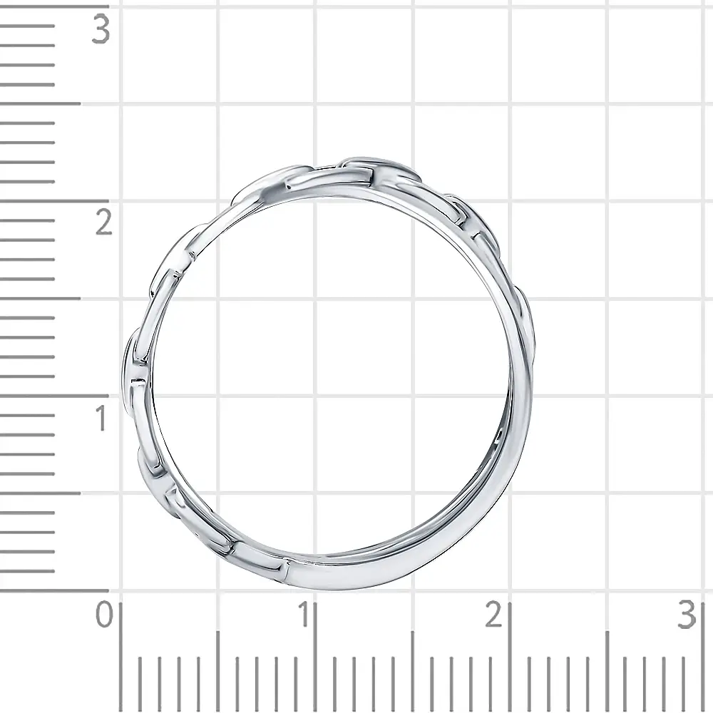 Кольцо из серебра 925 пробы 3