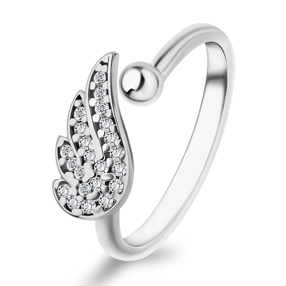 Кольцо с фианитами из серебра 925 пробы Кольцо с фианитами из серебра 925 пробы