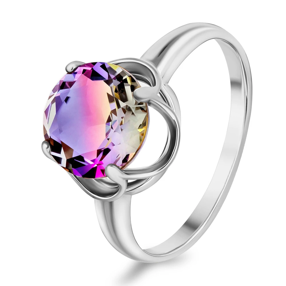 Кольцо с алпанитом из серебра 925 пробы Кольцо с алпанитом из серебра 925 пробы