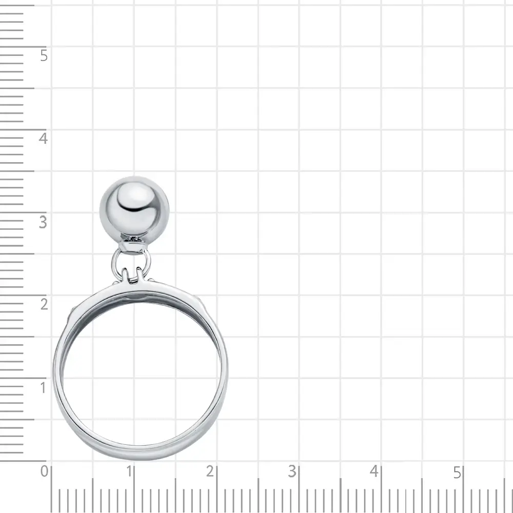 Кольцо из серебра 925 пробы 3