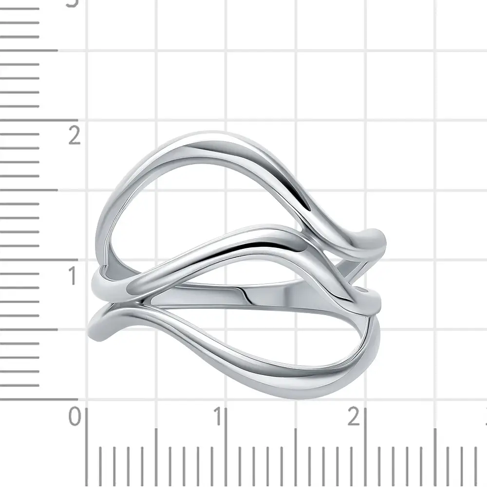 Кольцо из серебра 925 пробы 3