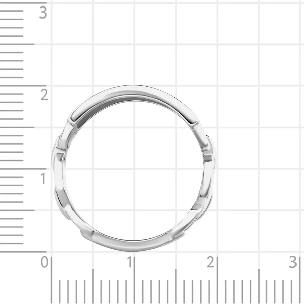 Кольцо из серебра 925 пробы 4