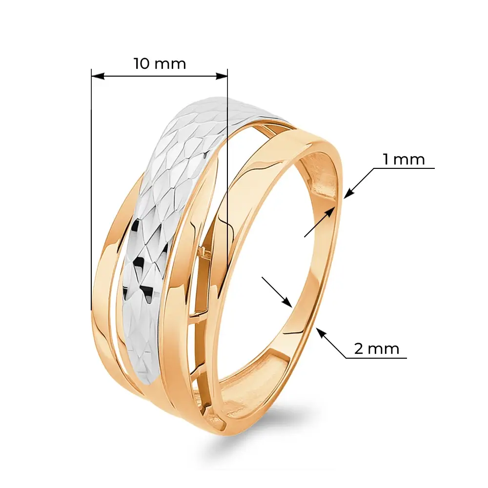 Кольцо из серебра 925 пробы 3