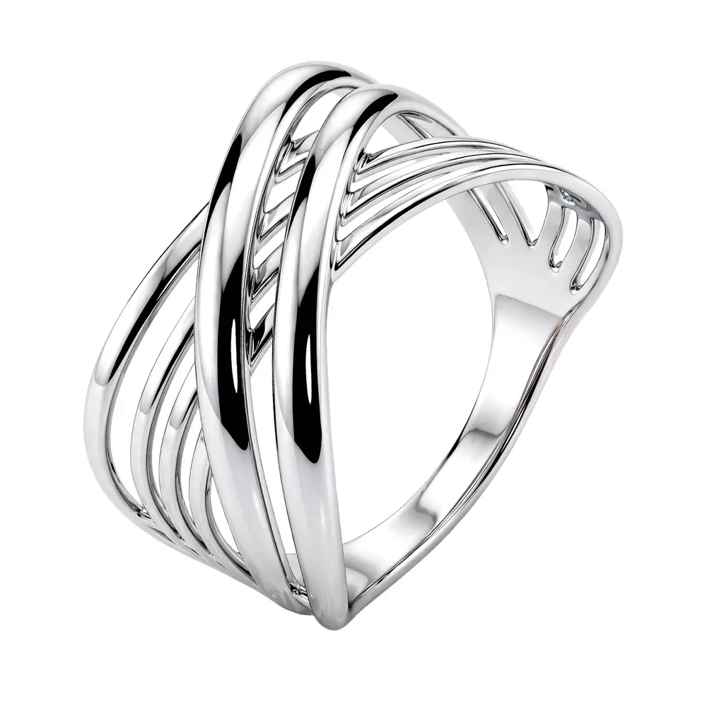 Кольцо из серебра 925 пробы 1
