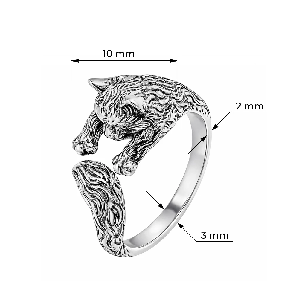 Кольцо из серебра 925 пробы