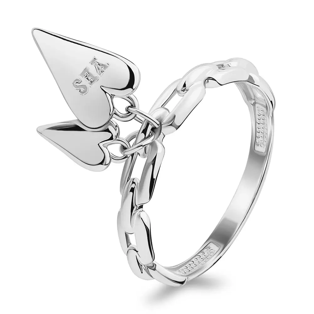 Кольцо из серебра 925 пробы 1
